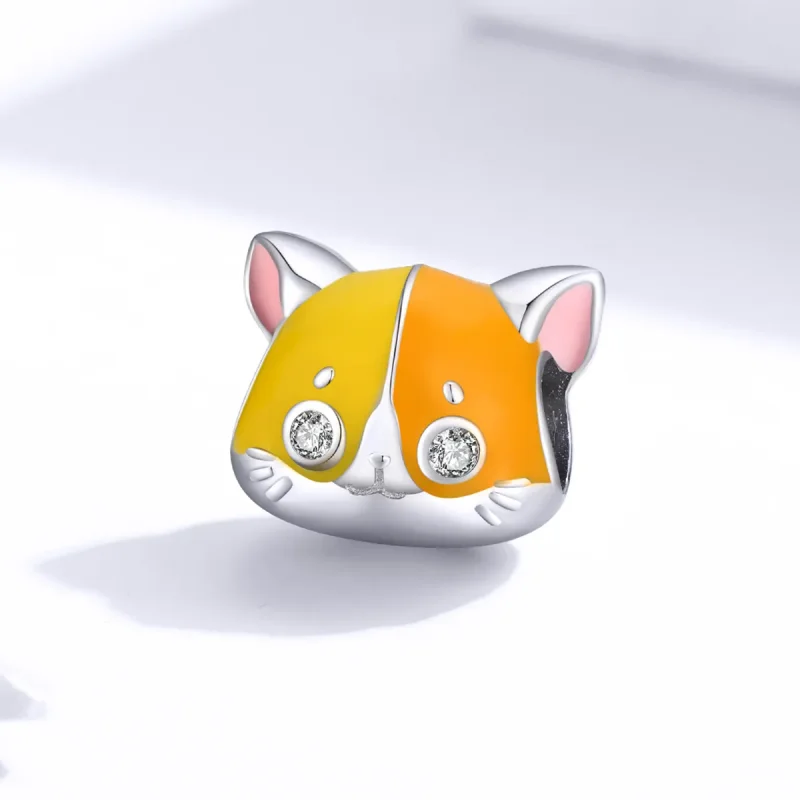 (slika za) Obesek Garfield v stilu Pandora - BSC189 - Ogled 2