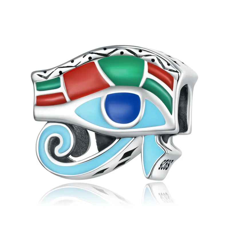 (slika za) Obesek Horusovo oko v slogu Pandora - SCC2256 - Slika izdelka