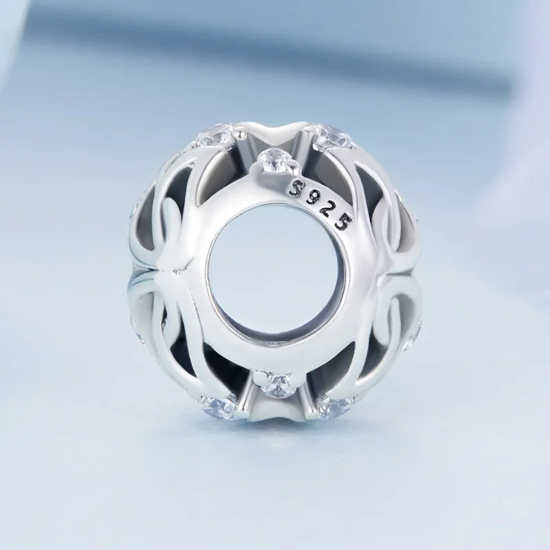 (slika za) Obesek Lotus v stilu Pandora - BSC675 - Ogled 3