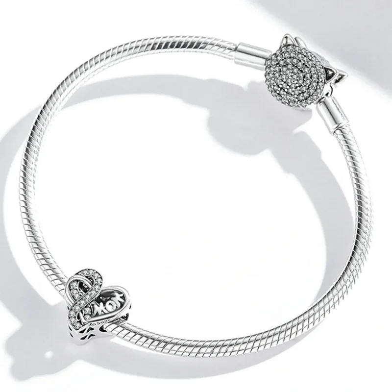 (slika za) Obesek neskončne ljubezni v stilu Pandora - BSC516 - Ogled 3