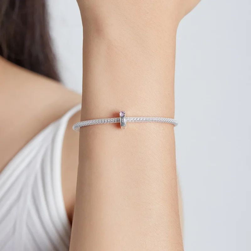 (slika za) Obesek Pandora Style Forever Spacer Charm - SCC1984 - Ogled 5