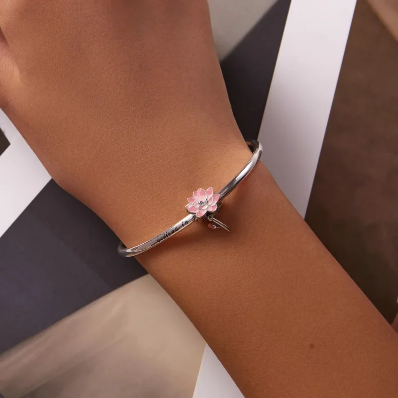 (slika za) Obesek Pandora Style Fresh Lotus - SCC2157 - Ogled 5