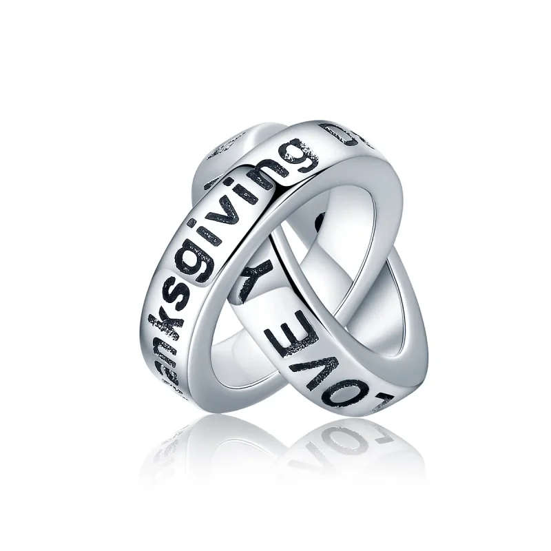 (slika za) Obesek Pandora Style Grateful to You - SCC227