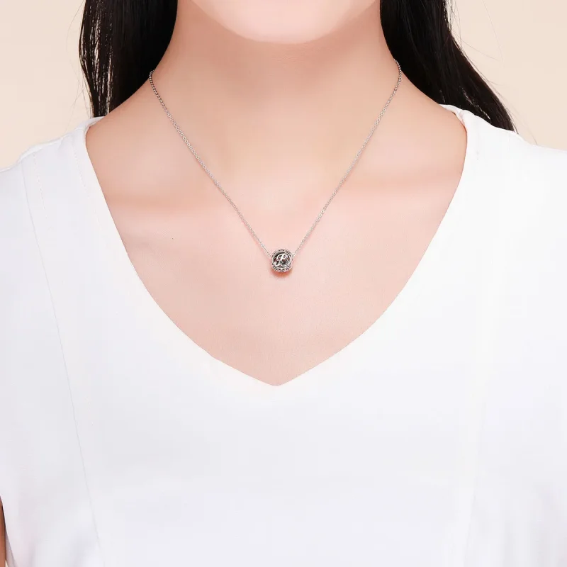 (slika za) Obesek Pandora Style Letter-B - SCC738-B - Ogled 5