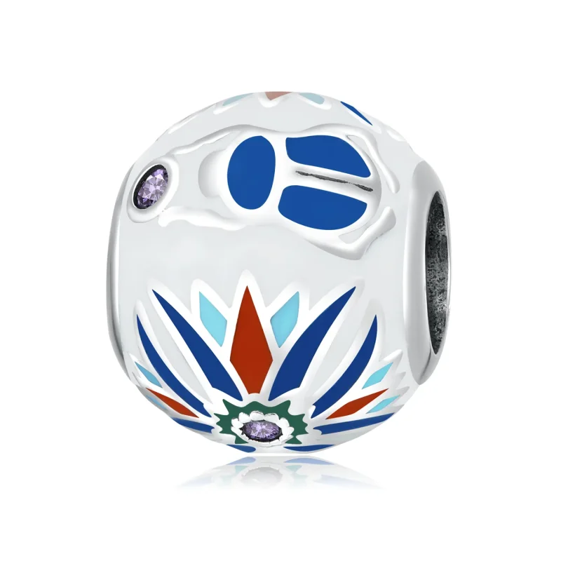 (slika za) Obesek Pandora Style Scarab Lotus - SCC2254 - Slika izdelka