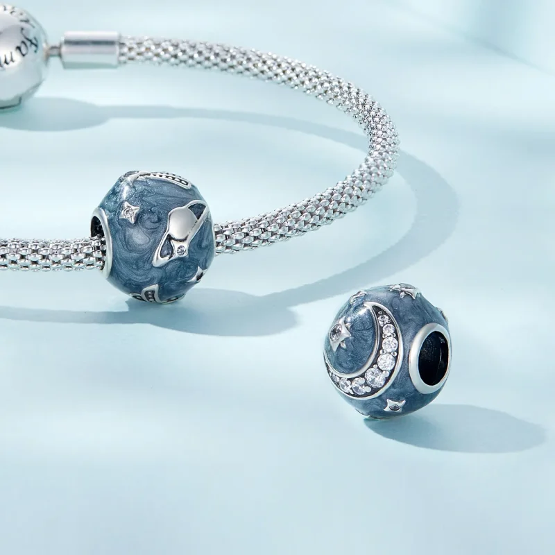 (slika za) Obesek Pandora Style Star Galaxy - SCC2368 - Ogled 5