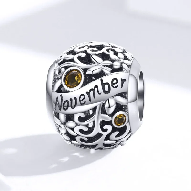 (slika za) Obesek s srebrnim novembrskim rojstnim kamnom Pandora Style - SCC1385-11 - Ogled 4