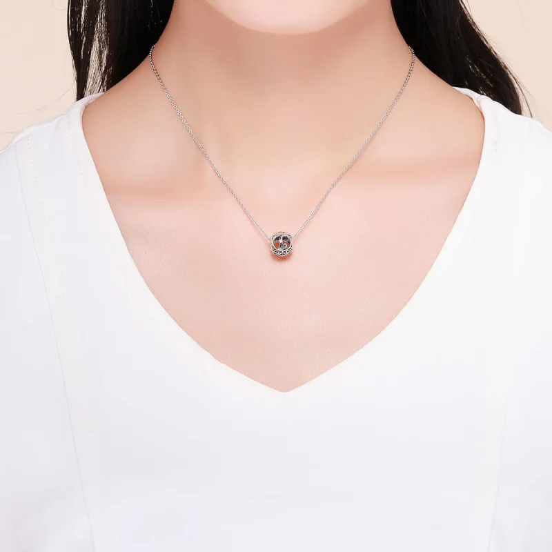 (slika za) Obesek s črko I v stilu Pandora - SCC738-I - Ogled 5