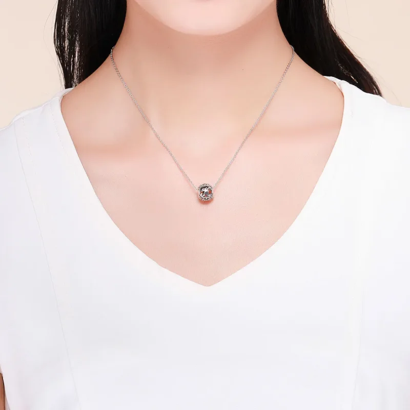 (slika za) Obesek s črko K v slogu Pandora - SCC738-K - Ogled 5