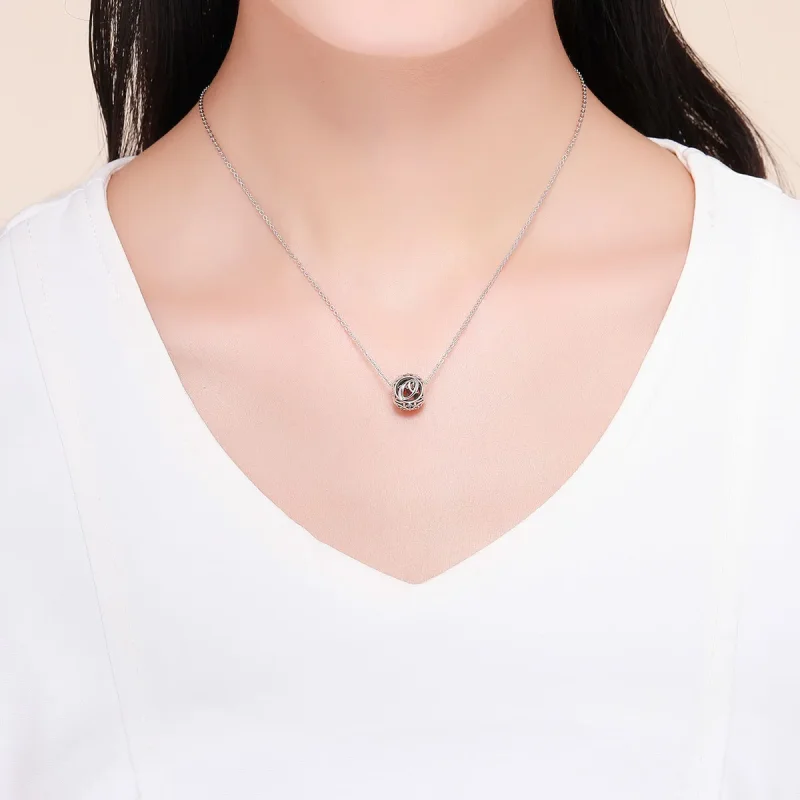 (slika za) Obesek s črko O v stilu Pandora - SCC738-O - Ogled 5
