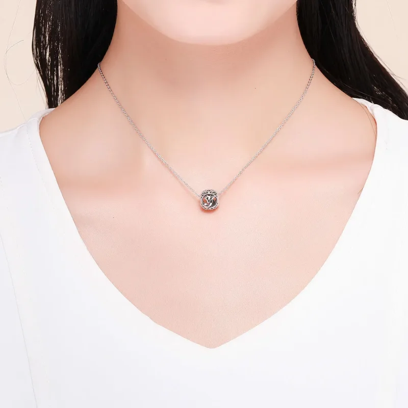 (slika za) Obesek s črko Y v slogu Pandora - SCC738-Y - Ogled 5