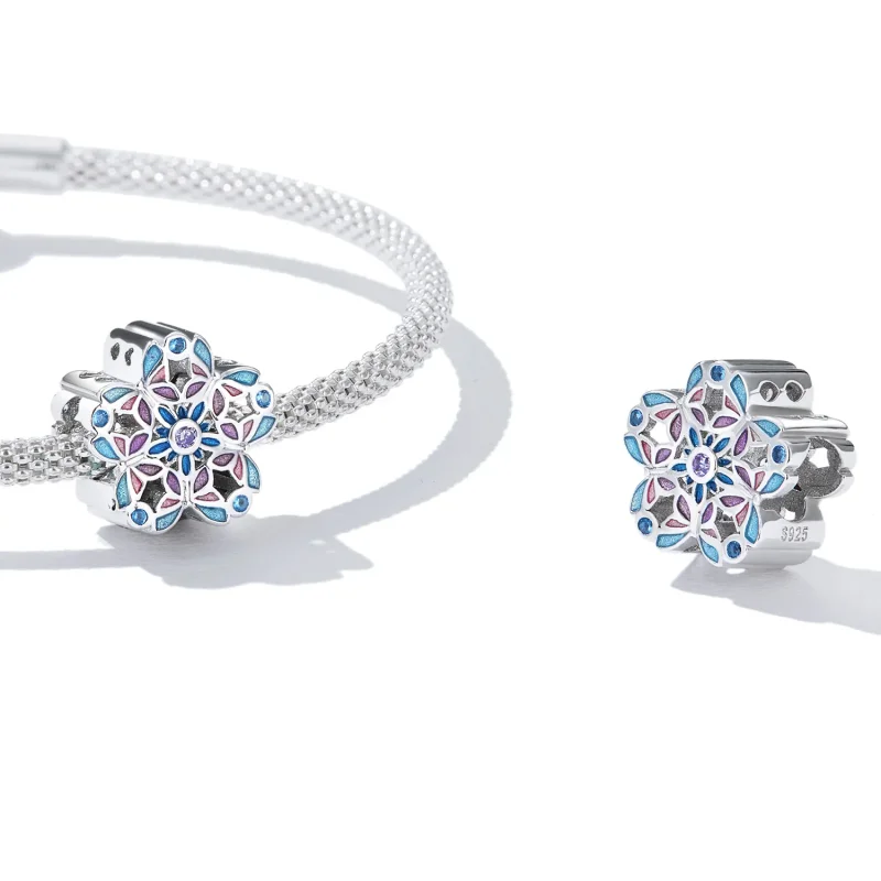 (slika za) Obesek z metulji v stilu Pandora - SCC2252 - Ogled 4