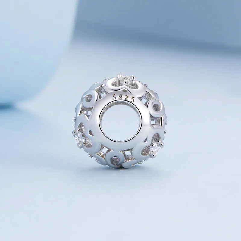 (slika za) Obesek z neskončnim srcem v stilu Pandora - BSC664 - Ogled 3