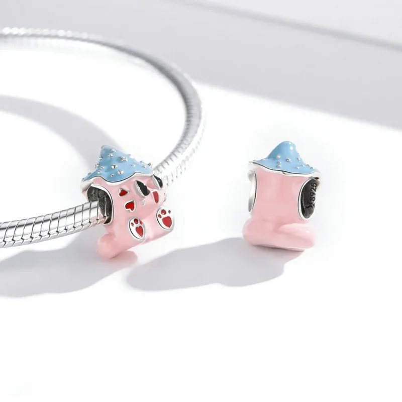 (slika za) Obesek za ljubke punčke v stilu Pandora - SCC1939 - Ogled 3