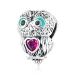 Obesek za prikupne sove v stilu Pandora - SCC2253