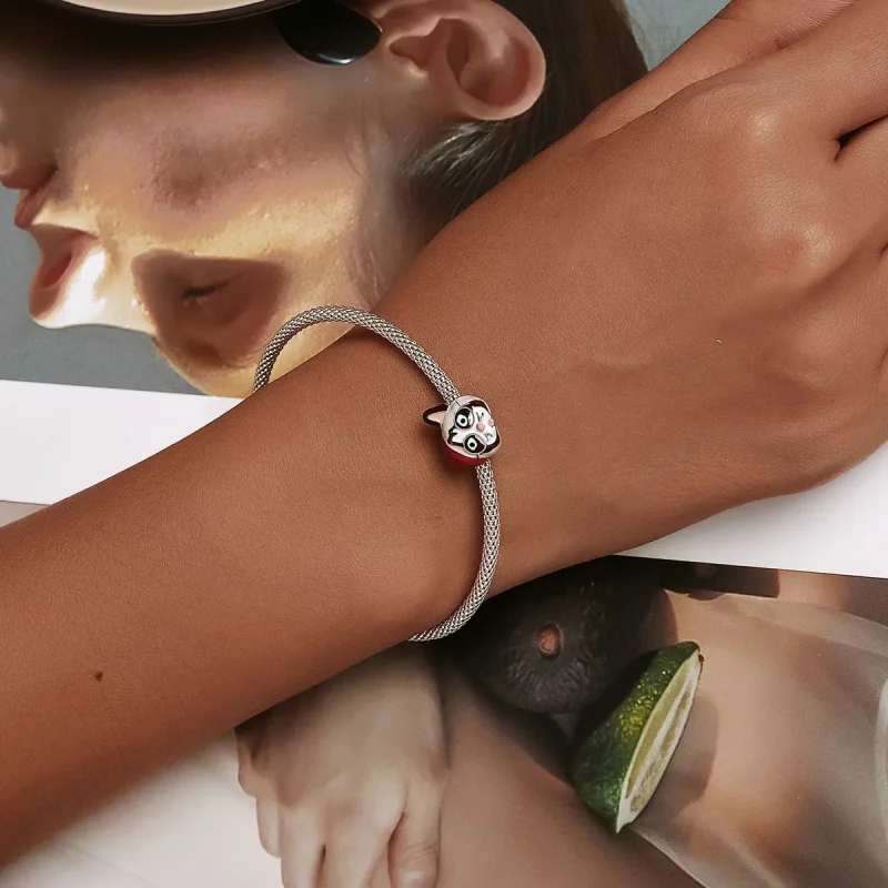 (slika za) Obesek za siamsko mačko v stilu Pandora - SCC2090 - Ogled 6