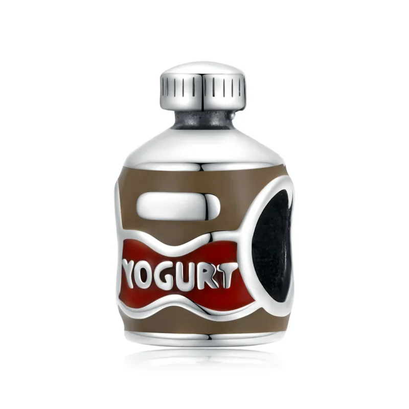 (slika za) Obesek za steklenico jogurta v stilu Pandora - SCC1967 - Slika izdelka