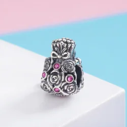 Obesek za torbo v stilu Pandora Rose - SCC962