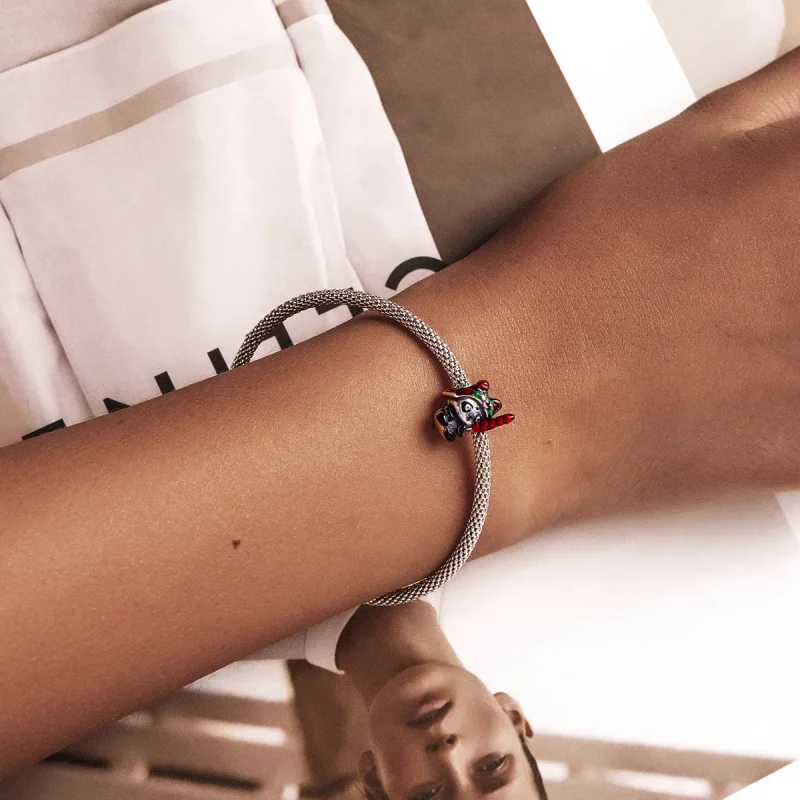 (slika za) Panda v stilu Pandora s tigrovim klobukom - SCC2105 - Ogled 5