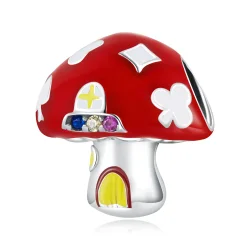 Pandora Style Exclusive Mushroom House Charm - SCC2246