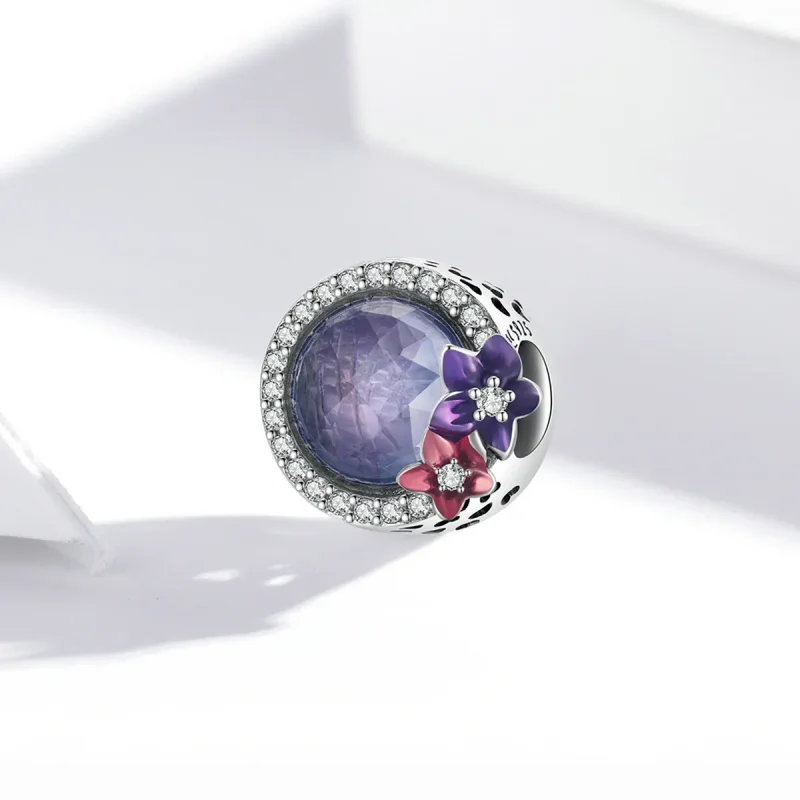 (slika za) Pandora Style Feminine Power - Obesek Briljantne rože - SCC2141 - Ogled 2