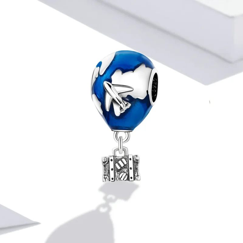 (slika za) Pandora Style Globetrotter - Obesek z balonom na vroč zrak - SCC2028 - Ogled 2