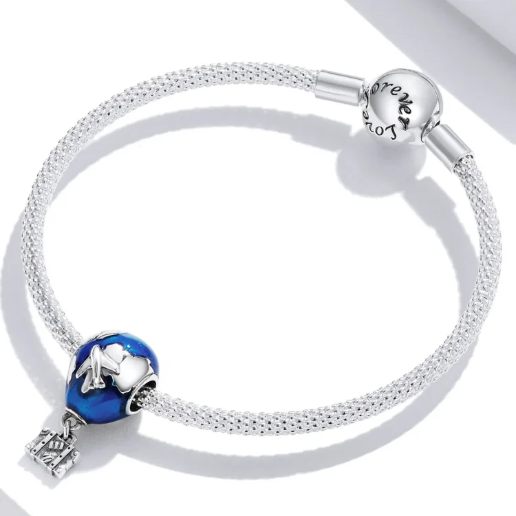Pandora Style Globetrotter - Obesek z balonom na vroč zrak - SCC2028