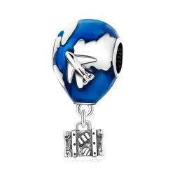 Pandora Style Globetrotter - Obesek z balonom na vroč zrak - SCC2028
