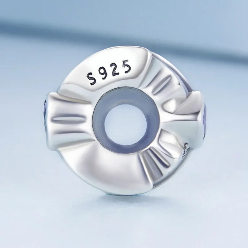 (slika za) Pandora Style Guardian Heart Spacer Charm - BSC677 - Ogled 3