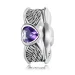 Pandora Style Guardian Heart Spacer Charm - BSC677 Pandora Style Guardian Heart Spacer Charm - BSC677
