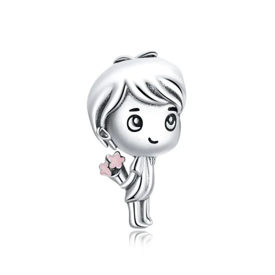 (slika za) Pandora Style Heartbeat Boy Charm - BSC400