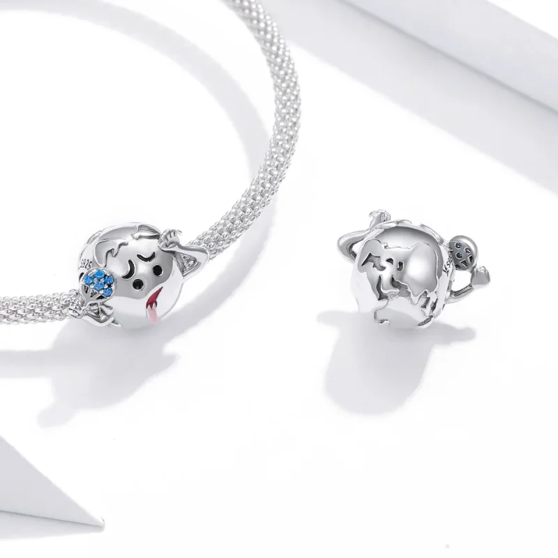 (slika za) Pandora Style Hot Earth obesek - SCC1582 - Ogled 3