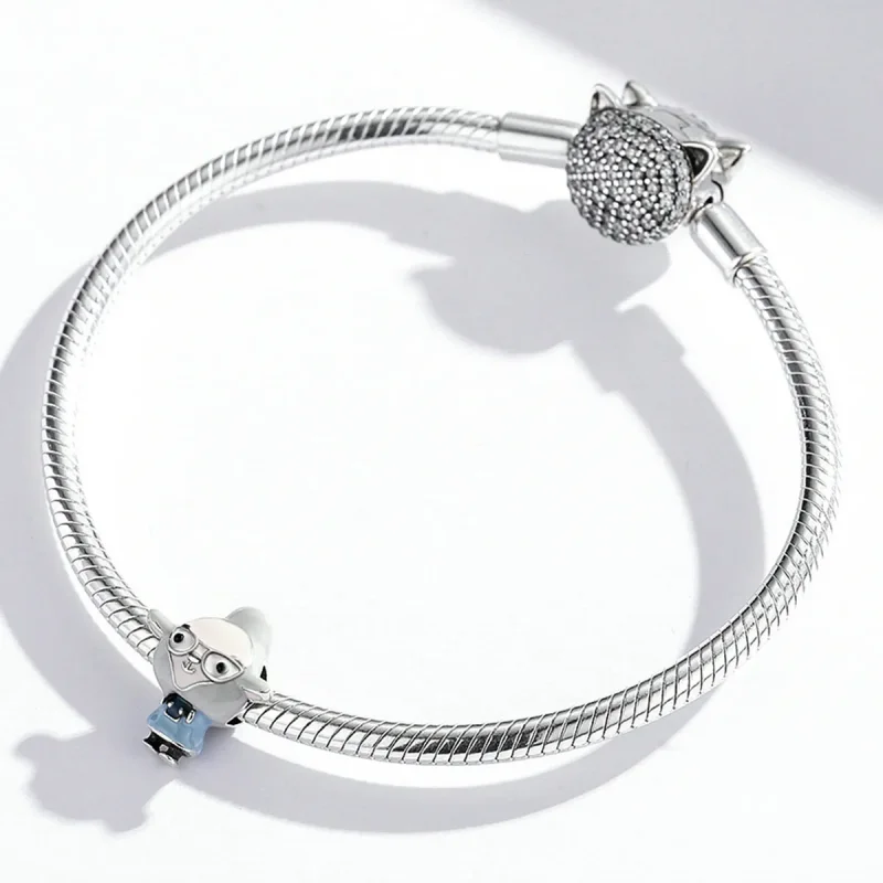 (slika za) Pandora Style Lamb Lawyer obesek - SCC1965 - Ogled 3