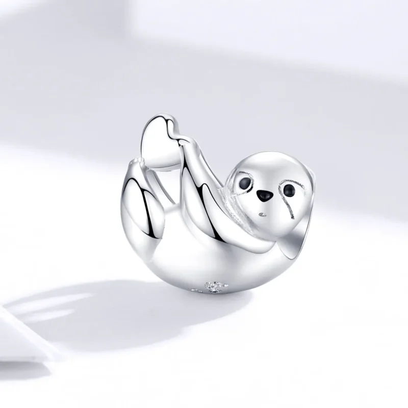 (slika za) Pandora Style Little Sloth Charm - BSC109 - Ogled 2