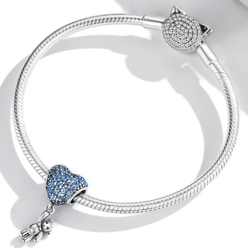 (slika za) Pandora Style Love Balon Bear Charm - SCC2023 - Ogled 3