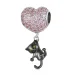 Pandora Style Love Balon Black Cat Charm - SCC2115 Pandora Style Love Balon Black Cat Charm - SCC2115
