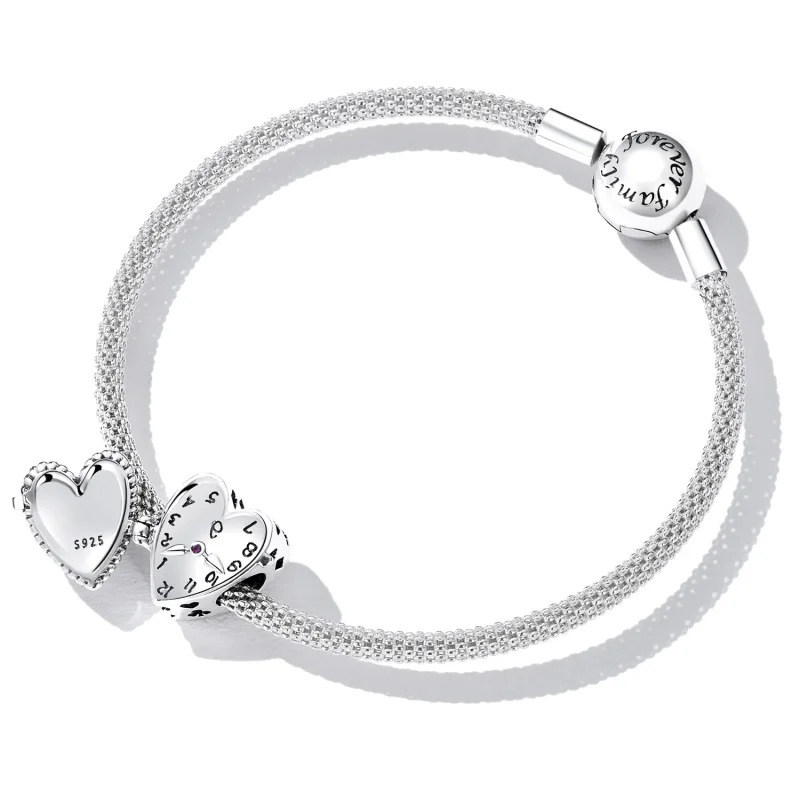 (slika za) Pandora Style Love Clock Obesek - SCC2245 - Ogled 5