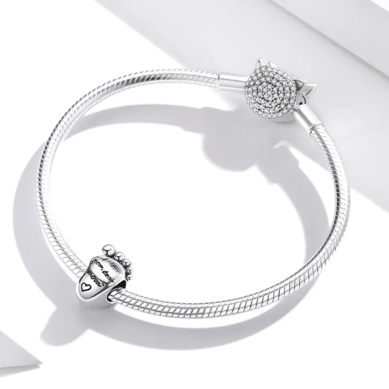 (slika za) Pandora Style Love Feet Charm - SCC1901 - Ogled 3