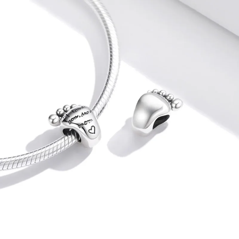(slika za) Pandora Style Love Feet Charm - SCC1901 - Ogled 4