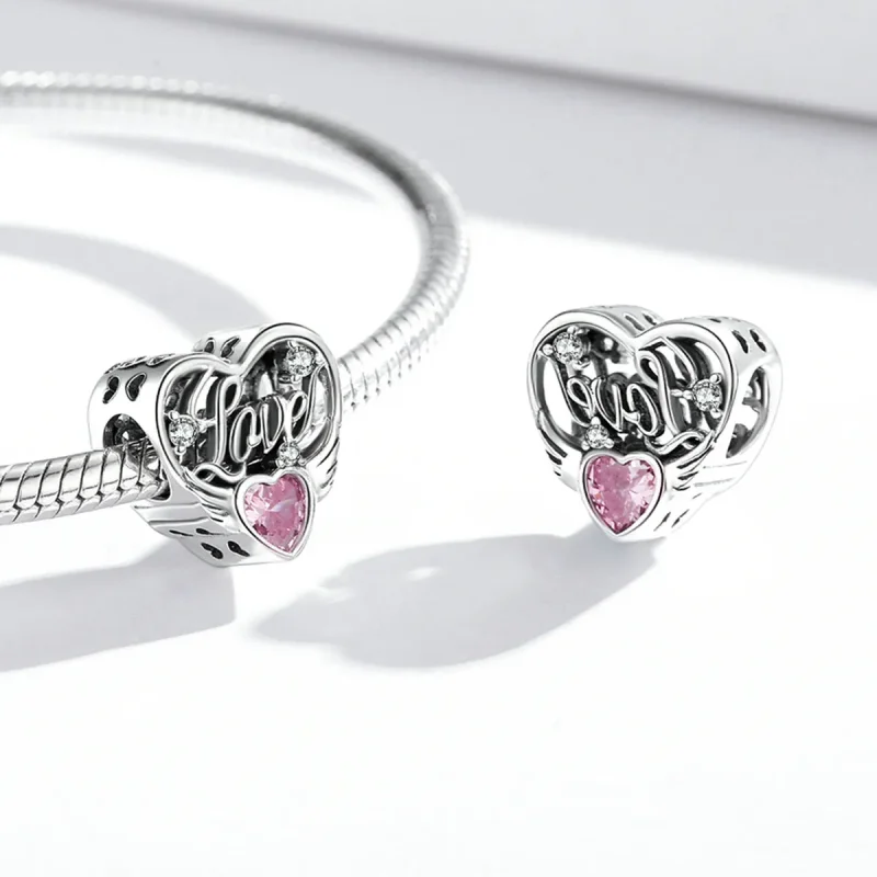 (slika za) Pandora Style Love Wings Charm - BSC528 - Ogled 4