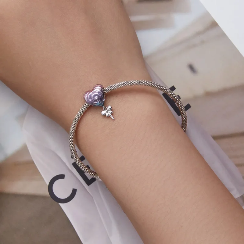 (slika za) Pandora Style Rainbow Lollipop obesek - SCC2391 - Ogled 5