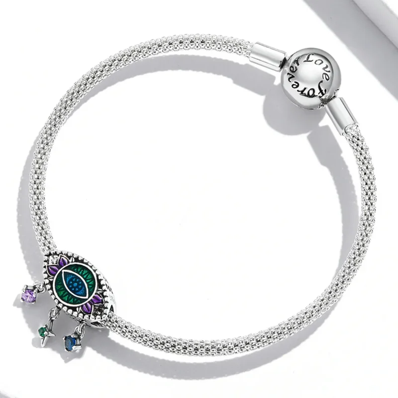 (slika za) Pandora Style Retro Devil Eye Charm - SCC2162 - Ogled 3