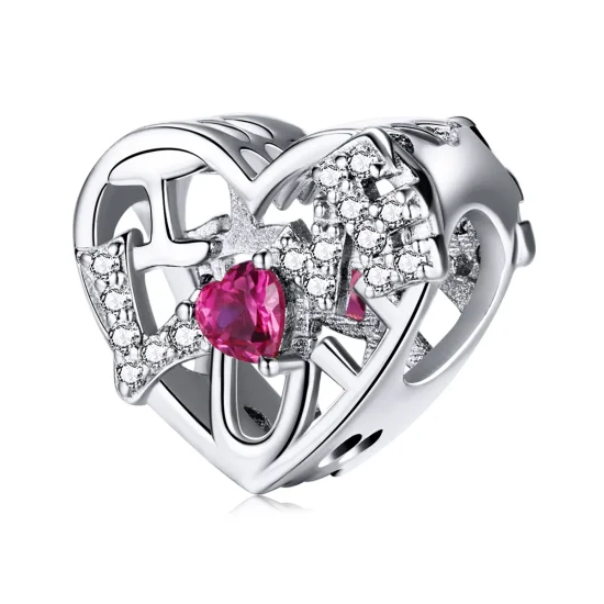 (slika za) Pandora Style Shine Love Charm - BSC479