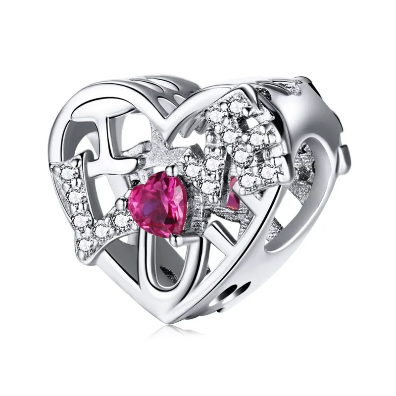 (slika za) Pandora Style Shine Love Charm - BSC479 - Slika izdelka