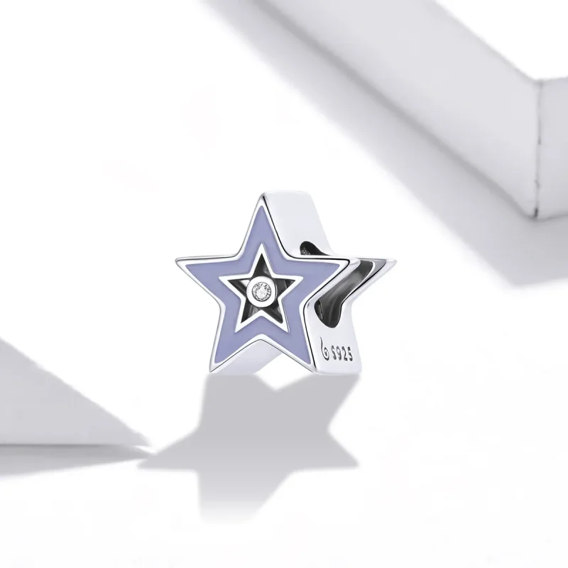 (slika za) Pandora Style Shine Star Charm - BSC459 - Ogled 2