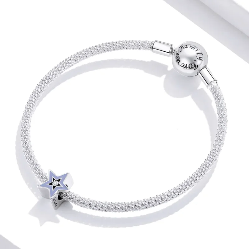 (slika za) Pandora Style Shine Star Charm - BSC459 - Ogled 3