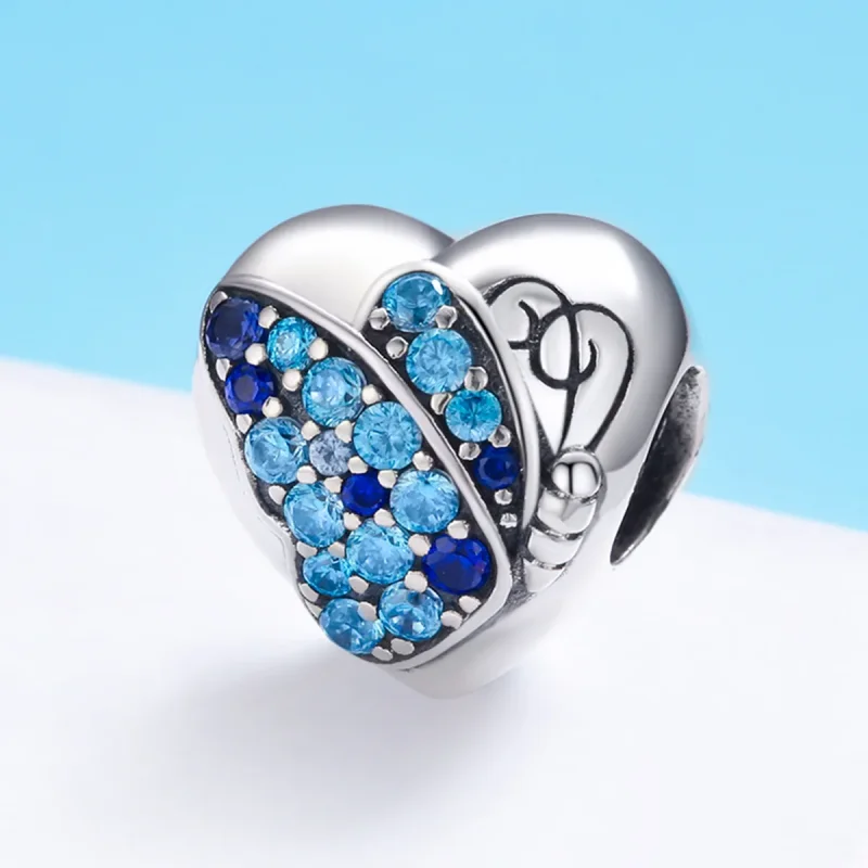 (slika za) Pandora Style Silver Charm Love of Butterfly - SCC653 - Ogled 3