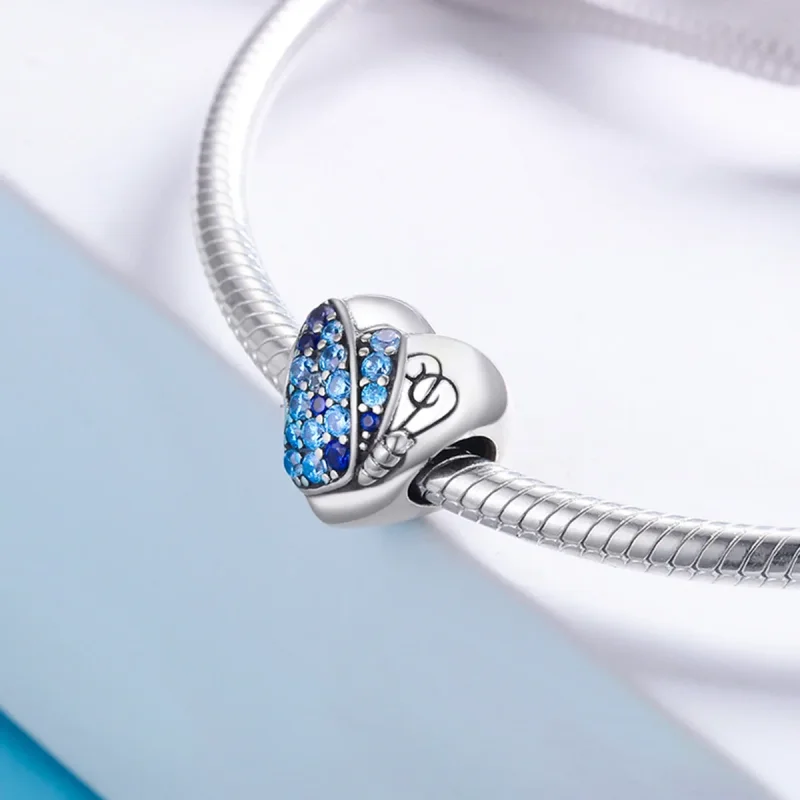 (slika za) Pandora Style Silver Charm Love of Butterfly - SCC653 - Ogled 4