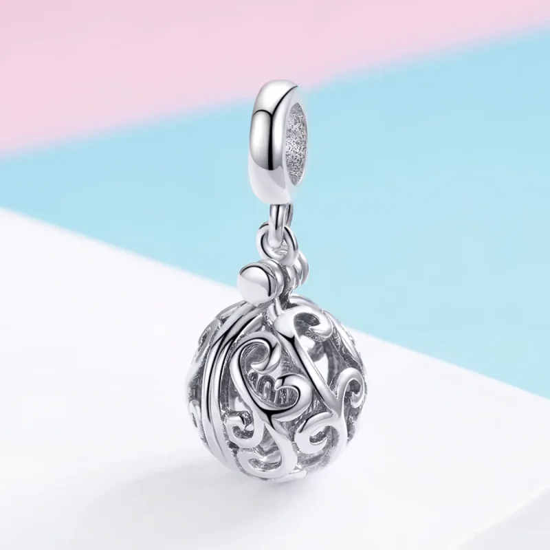 (slika za) Pandora Style Silver Gartitude For Mom Viseči - SCC1008 - Ogled 2