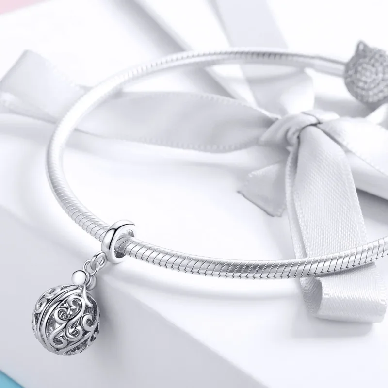 (slika za) Pandora Style Silver Gartitude For Mom Viseči - SCC1008 - Ogled 3